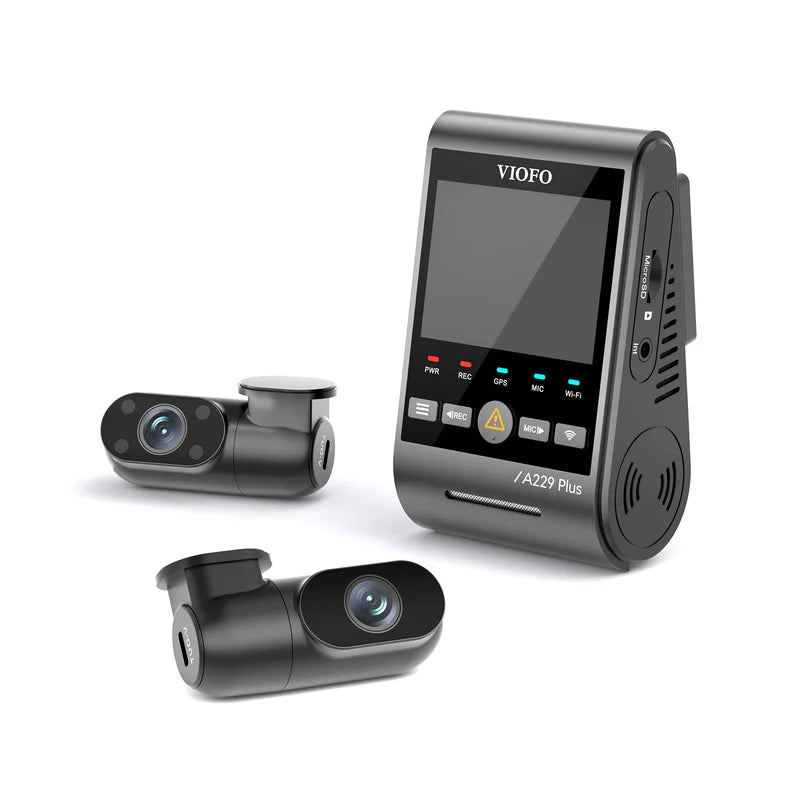 VIOFO A229 Plus 2K QHD 3-Channel Dash Cam