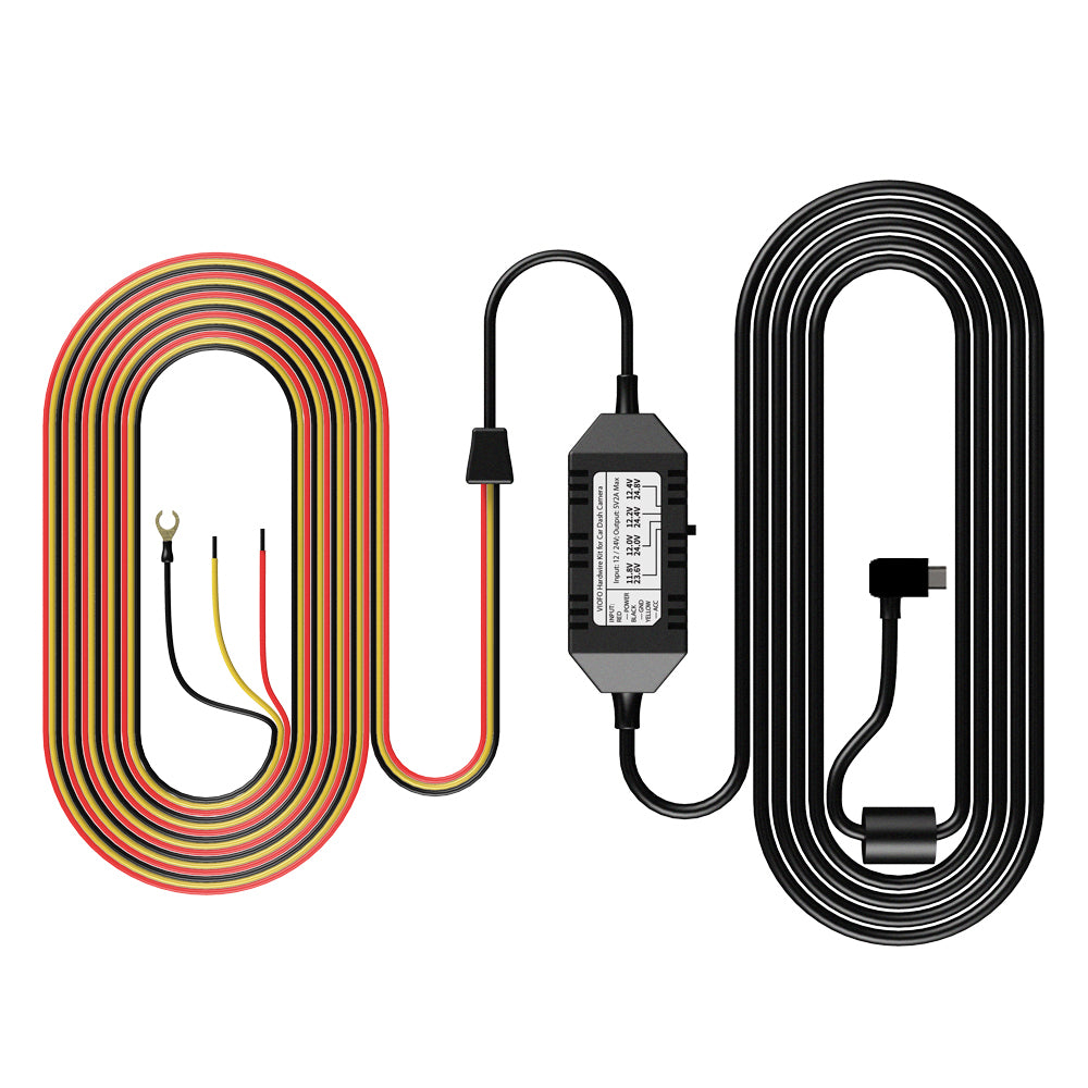 Dashcam HK3 Hardwire Parking Mode Power Cable Kit (Fits: Viofo)