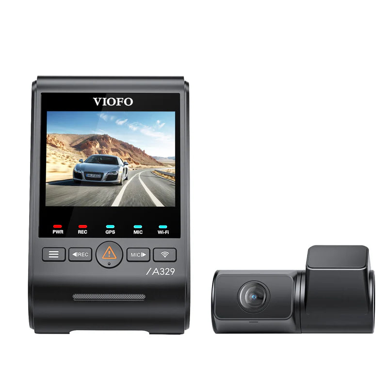 VIOFO A329 4K 60FPS UHD 2-Channel Dash Cam