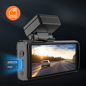 AZDOME M580 4K 64GB 3-Channel Dash Cam