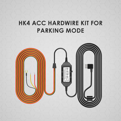 Dashcam HK4 Hardwire Parking Mode Power Cable Kit (Fits: Viofo)