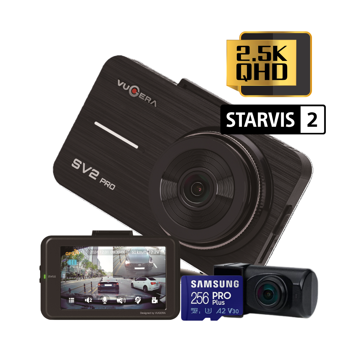 [Instalar y guardar] Vugera UX9 4K UHD-FHD Frontal y Trasera 128 GB