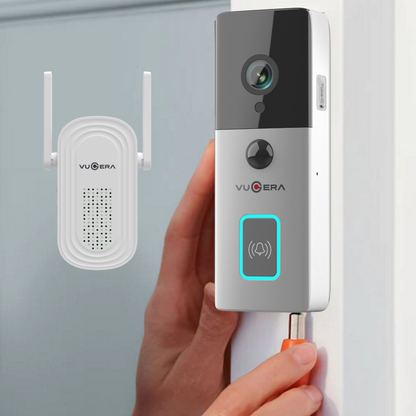 Home Video Doorbell - Hardwire required with Homebase wired at home